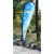 9.8 ft Teardrop Banner with Cross Base (Single Sided Printing)