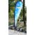 8.2 ft Teardrop Banner with Cross Base (Double Sided Printing)