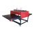 39" x 78" Auto Pneumatic Double Working Table Large Format Heat Press Machine with Pull-out Style--Brazil Warehouse