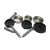 18mm Dia Stainless Steel Decorative Screw Cap Mirror Nails for Acrylic Fixings