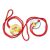 800pcs Blank 58mm Rope Tie Button Supplies