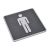 Male, Toilet, Restroom Signs, ABS New Material