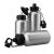 CALCA 600ml Blank Silver Sport Bottle for Sublimation Printing