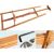 Bamboo Easel for Floor with Adjustable Top Clamp and Bottom Support Bar (Only Stand)