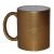 11 OZ Metallic Gold Sublimation Mug with Orca Coating for Sublimation Printing
