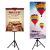 Adjustable Tripod Poster Splint Sign Stand with Double-sided Sign Holder（Only Stand）