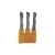 Imported Tungsten Steel Solid Carbide Down Cut 1 Flute Spiral CNC Cutting Bits