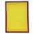 US Stock, 6 Pcs - 20" x 24" Aluminum Screen Printing Screens with 230 Yellow Mesh Count ( Tubing:1.18"x 1.18")