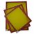 US Stock, 6 Pcs - 20" x 24" Aluminum Screen Printing Screens with 230 Yellow Mesh Count ( Tubing:1.18"x 1.18")