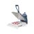 US Stock, HIX HT-600 Digital Manual Clamshell Heat Press with 16"x 20" Platen and Splitter Stand