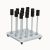 US Stock 12 Roll Mobile Vinyl Rack for Clean and Storage the Workshop Material