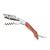 Stainless Steel Corkscrew Wine Bottle Opener Wood Handle and Leather Pouch