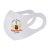 3D Adult Sublimation Blank White Face Mask Soft Sponge