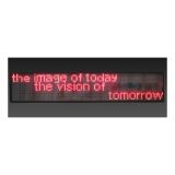 21" x 9" Semi Outdoor 3 Lines LED Scrolling Sign(Tricolor or Single Color)