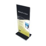 Removable T Shape Acrylic Menu Holder