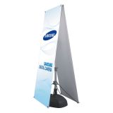 Double-Sided Adjustable Water Tank Poster Stand (Frame only)