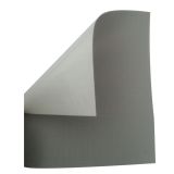 (510gsm-1000*1000-9*9) Glossy Laminated Frontlit Grey Back PVC Flex Banner 110.2" (2.8m)