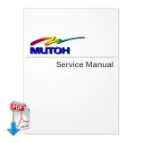 MUTOH RockHopper II (Falcon Outdoor Jr II) Series Service Manual (Direct Download)