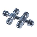 Ving Parts Six-way Connector, Water Hydrogen Flame Closed Connection Accessories