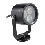 12V 3x1W RGB Black Underwater Lamp