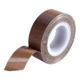 25mm x 10m High Temperature PTFE Coated Fiberglass Adhesive Tape Vacuum Sealing Materials