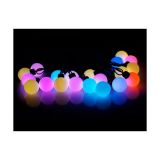 AC220V Φ40mm Color Changing 20LED Ball 16 Feet String for Christmas XMAS Party