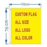 1.64´ x 2.3´ Custom Design Rectangle Flag Banner(Only Graphic)