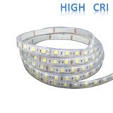 High CRI Super Brightness White Light 5M Waterproof IP66 300 LED Strip Light 2835 SMD String Ribbon Tape Roll 12VDC
