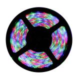 16.4FT 5M Waterproof 300 LED Strip Light 3528 SMD RGB Colourful String Ribbon Tape Roll 12V