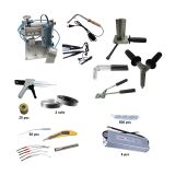 Kit de herramientas para pistola de aire cialiente 1600W (110V)