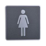 Female, Toilet, Restroom Signs, ABS New Material