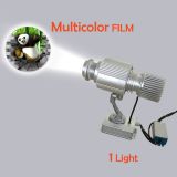 Outdoor IP65 Waterproof 20W LED Rotating Gobo Advertising Logo Projector Light (with Custom Multicolor Glass)