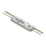 No Power Supply Required SMD 2836 IP67 Waterproof LED Module, AC220V (3 LEDs, 2.5W, L110 x W28 x H8.5mm White Light) 18pcs/㎡