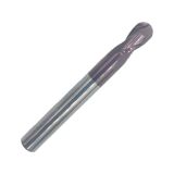 Imported Tungsten Steel Solid Carbide Long SHK 2 Flutes Ball Nose End Mills CNC Router Bits