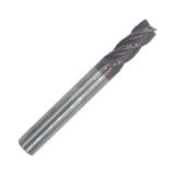 Imported Tungsten Steel Solid Carbide Long SHK 4 Flutes End Mills CNC Router Bits