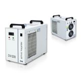US Stock, S&A CW-5200DG Industrial Water Chiller (AC 1P 110V 60Hz) for One 130W or 150W CO2 Glass Laser Tube Cooling, 0.93HP