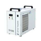 Free Shipping to Canada / Mexico, CW-5000DG Industrial Water Chiller for 80W/100W/120W CO2 Glass Laser Tube Cooling, US Stocks