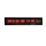  25" x 5" Indoor 2 Lines LED Scrolling Sign (Tricolor or Single Color)