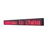  49" x 6" Indoor 2 Lines LED Scrolling Sign (Tricolor or Single Color)