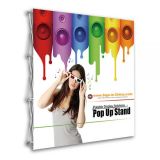 US Stock, 8ft Tension Fabric Pop Up Display Backdrop Stand Trade Show Exhibition Booth and Walls(Graphic Include/single Sided)