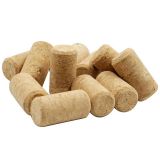 US Stock CALCA 100 Pack Blank Wine Corks Natural Straight Cork Wine Stoppers DIY Craft Winecork for Bottling Wines Personalized Crafting Décor