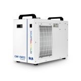 US Stock, S&A 5200DH Industrial Water Chiller for 130W CO2 Engraver or CNC Spindle Water Cooling, AC 1P 110V 60Hz