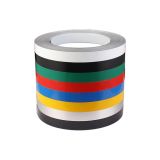 US Stock,QOMOLANGMA Thickened 130mm (5.12") x 100m (328ft) Roll Aluminum Tape (Flat Coil without Folded Edge, 1mm (0.039") Thickness)