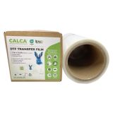 US Stock Sample CALCA ProS Instant Hot Peel 13in x 32.8ft DTF Transfer Film, Double Sided