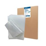 US Stock, CALCA Waterproof Inkjet Milky Transparency Film 8.5" x 11" - 50 Sheets/Pack