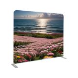 US Stock, 8ft High Portable Tension Fabric Exhibition Wall(Graphic Include/Single Sided)
