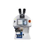 US Stock Portable 100W Jewelry Laser Welding Machine Laser Welders Jewelries with Integrated Rotary Axis 80J