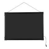 LED Message Writing Hanging Board, 19.7 x 27.6in(50 x 70cm) Illuminated Erasable Neon Effect Advertising Board
