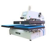 US Stock MEM 16"x20" Dual Station Pneumatic Heat Press - DTG/DTF Curing System with Interchangeable Platens