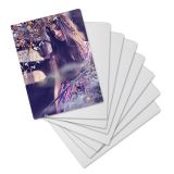 US Stock, CALCA 8"x12" Sublimation Gloss White Aluminum Blanks 0.22mm Rounded Corner Metal Boards 20 Pack Value Set for DIY Custom Signs & Photo Crafts